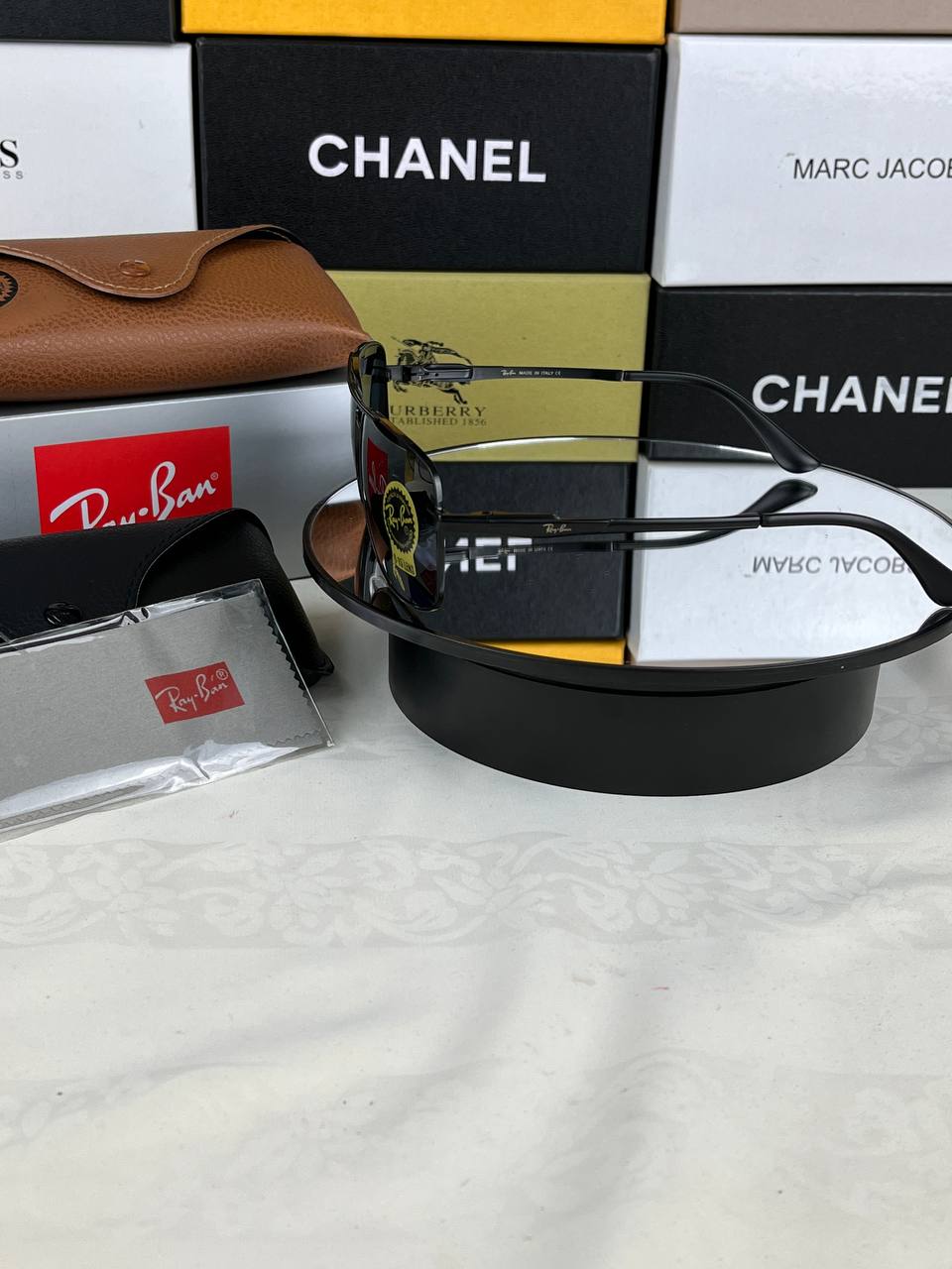 Lunette rayban en verre traiter
