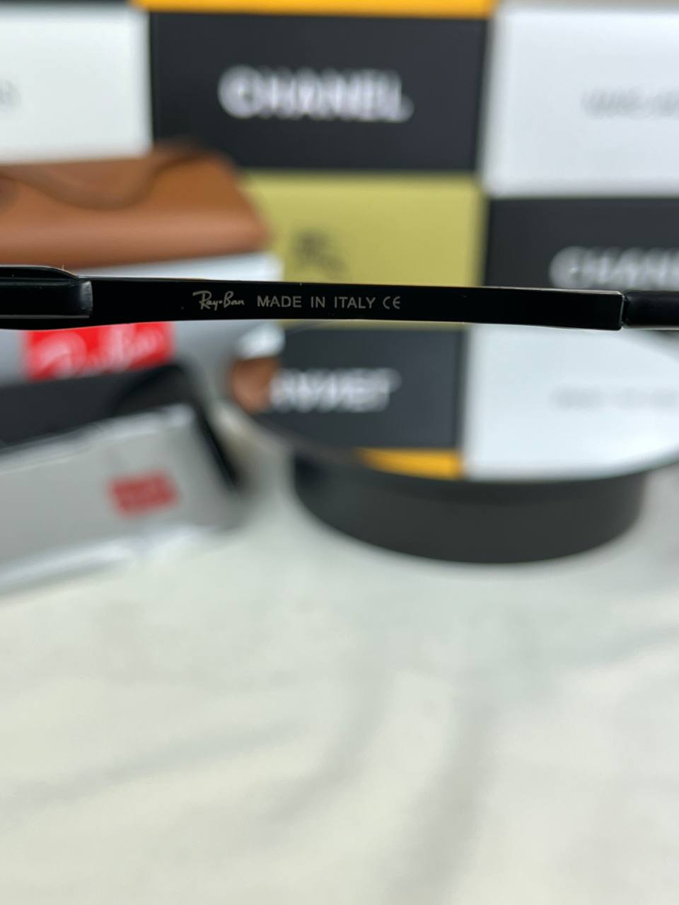 Lunette rayban en verre traiter