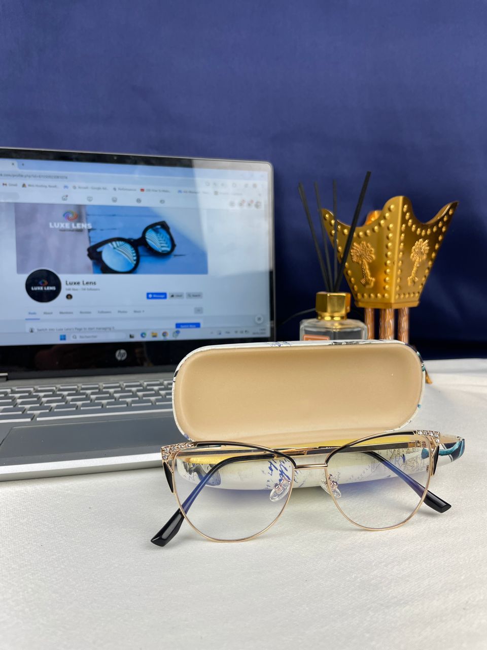 Lunette Ophélia oeil de chat